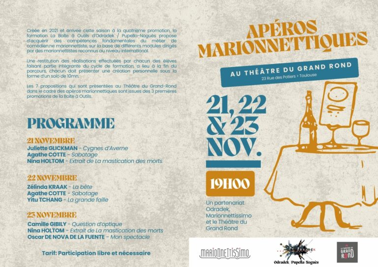 Les solos de la Boîte à outils, flyer