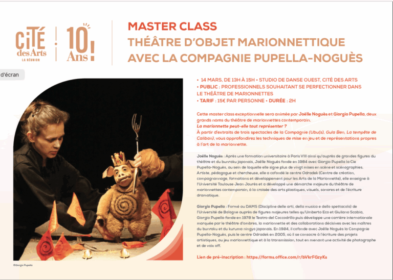 Master Class à la Réunion